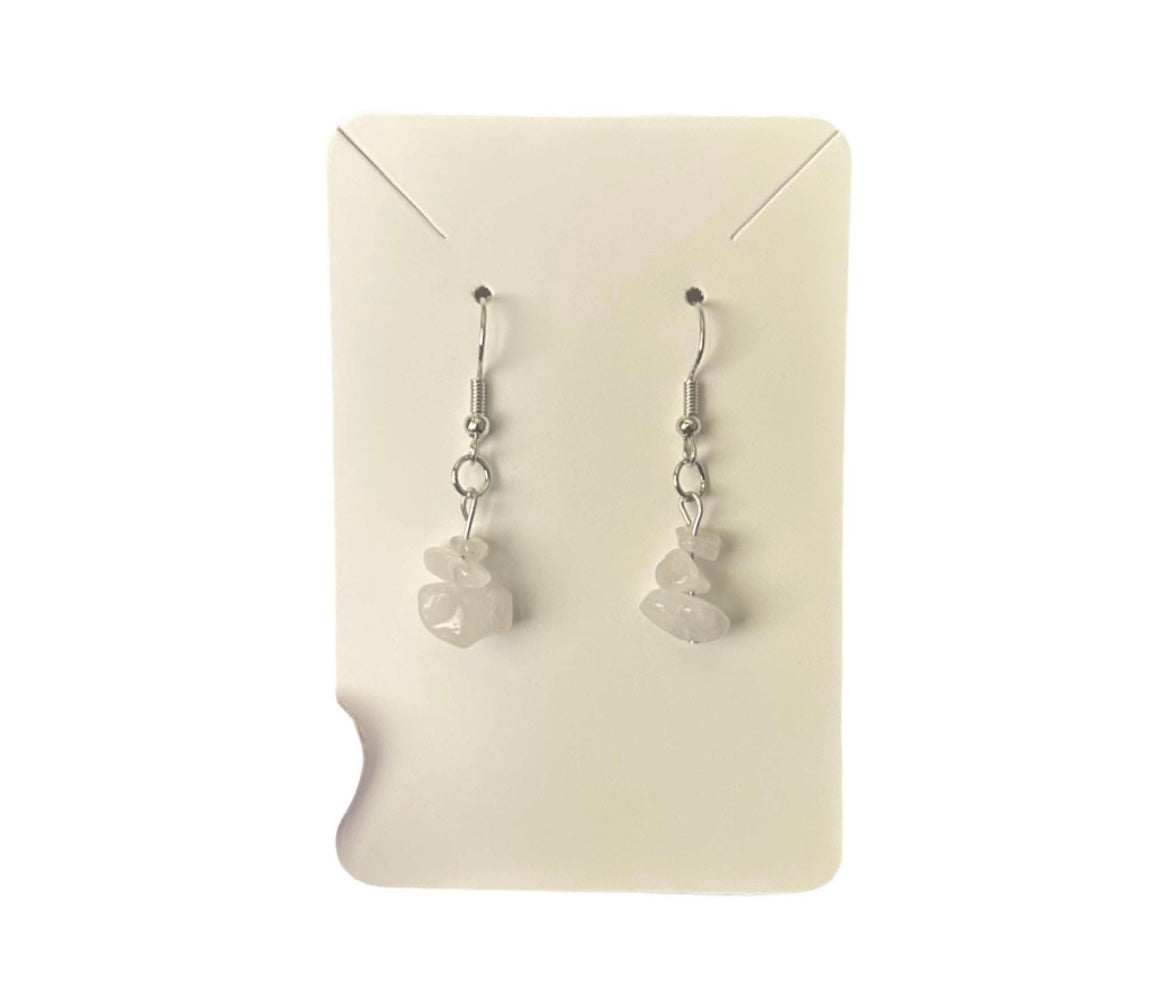 Clear Quartz Earrings