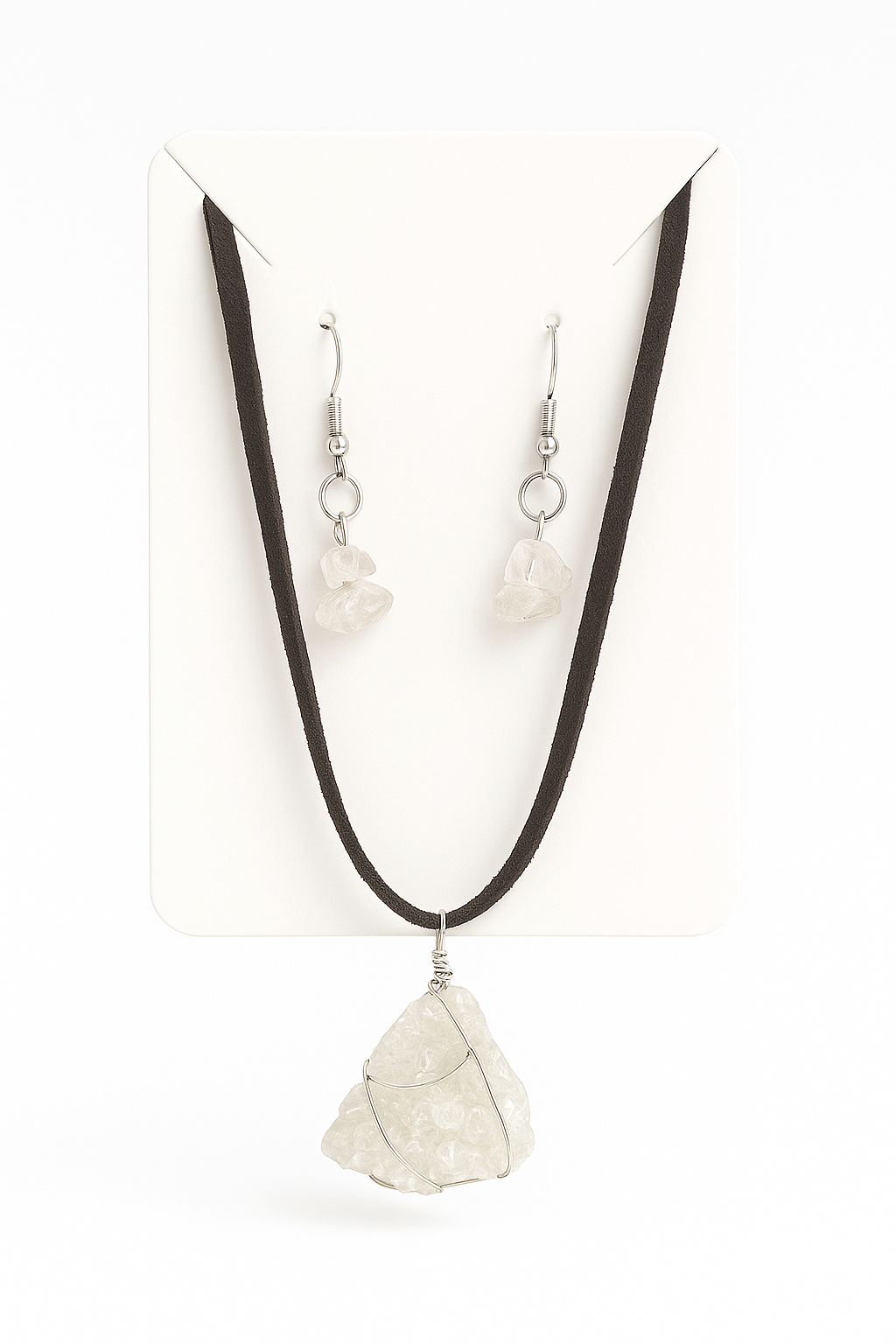 Crystal Necklace & Earring Set