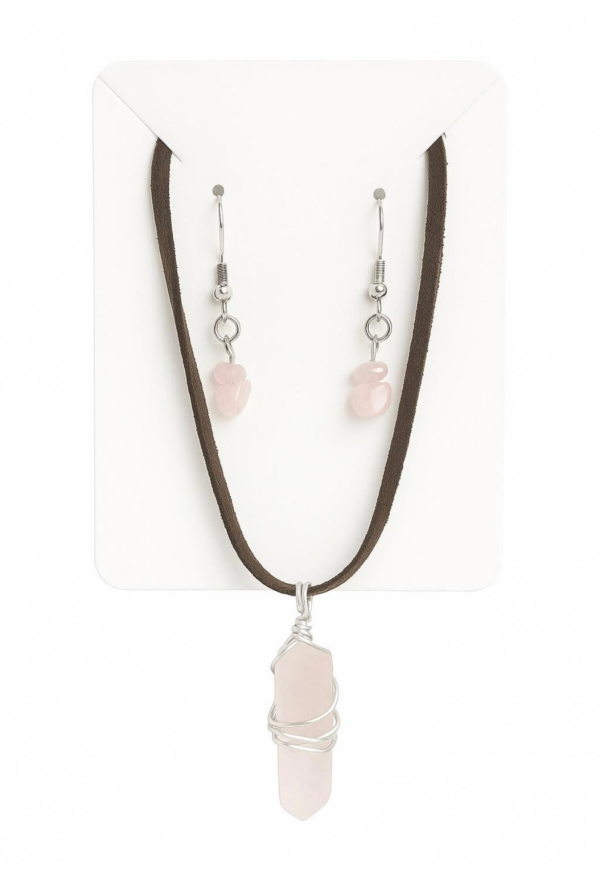 Crystal Necklace & Earring Set